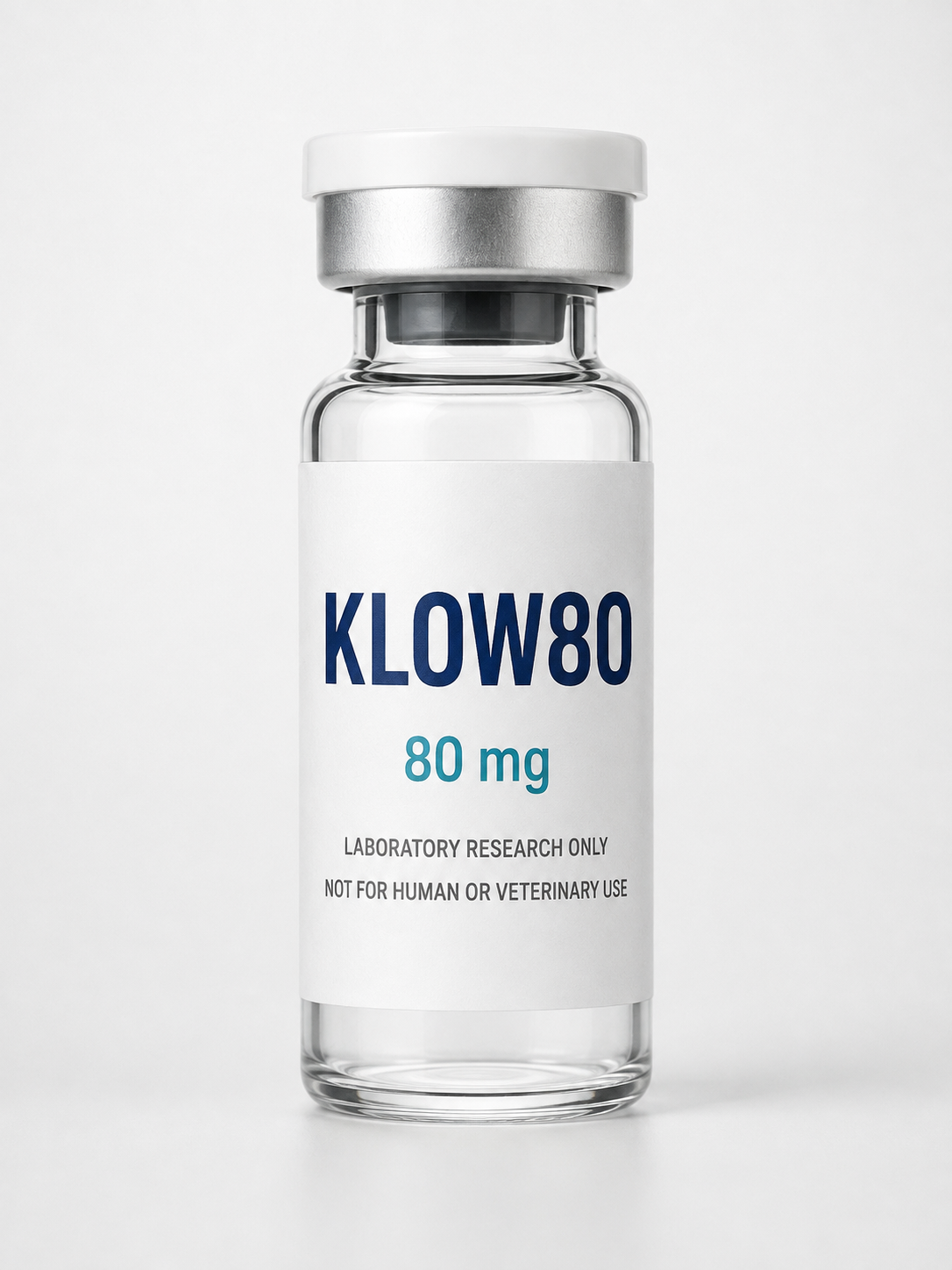 Catalog reference graphic; not a product photograph — KLOW80 80 mg.